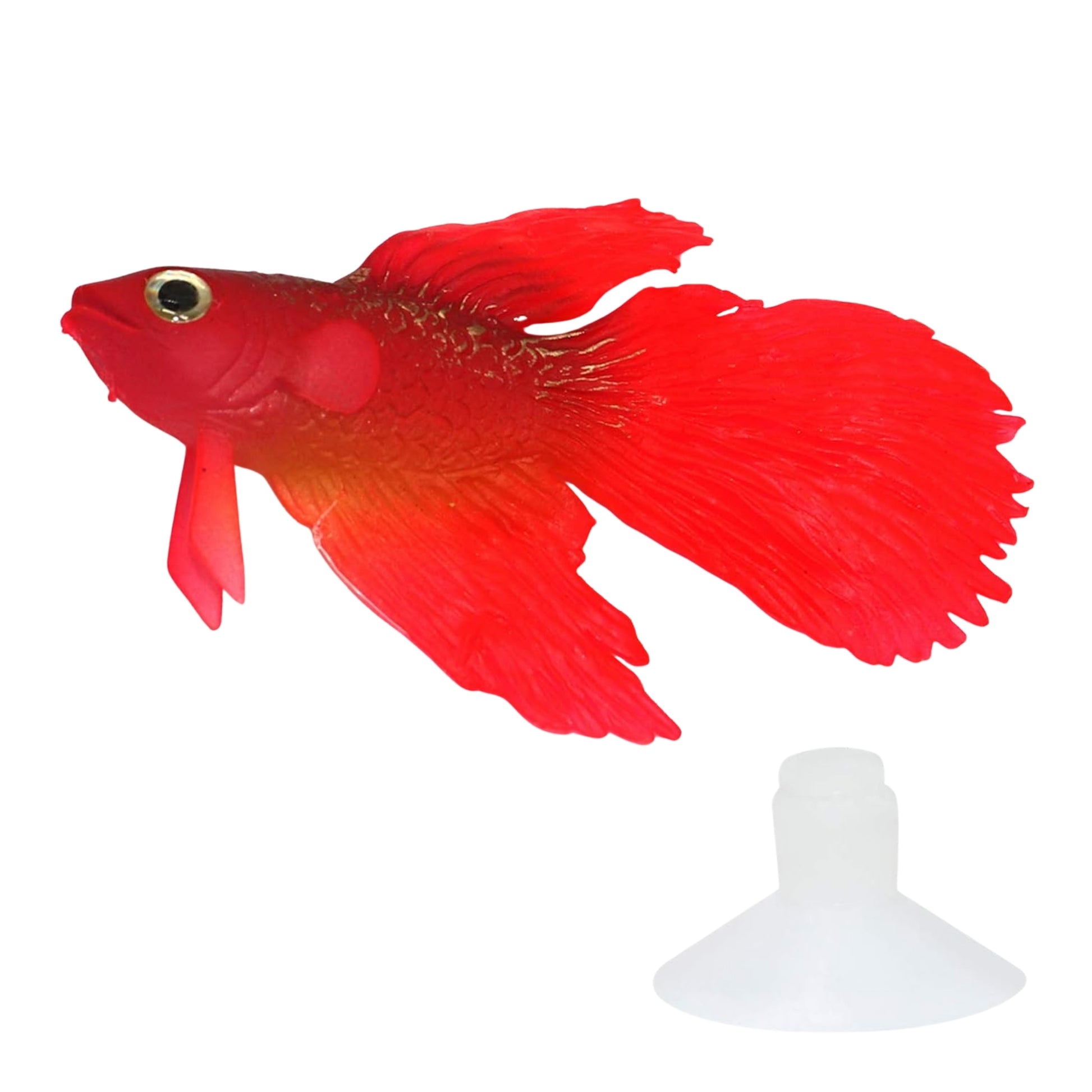 Pez Betta Artificial de Silicona para Acuario - COSMOS