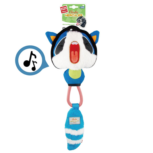 Juguete para perro GIGWI Raccoon Rope Squeaker