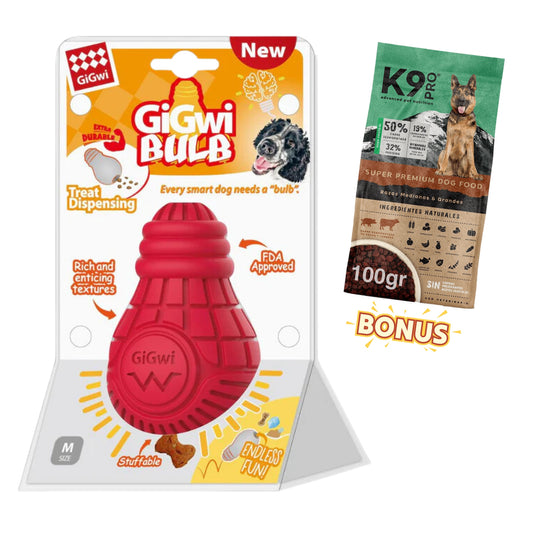 Juguete para perro GIGWI Bulb M