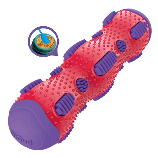 Juguete para perro GIGWI Toothbrush Stick Rubber Dental Chew