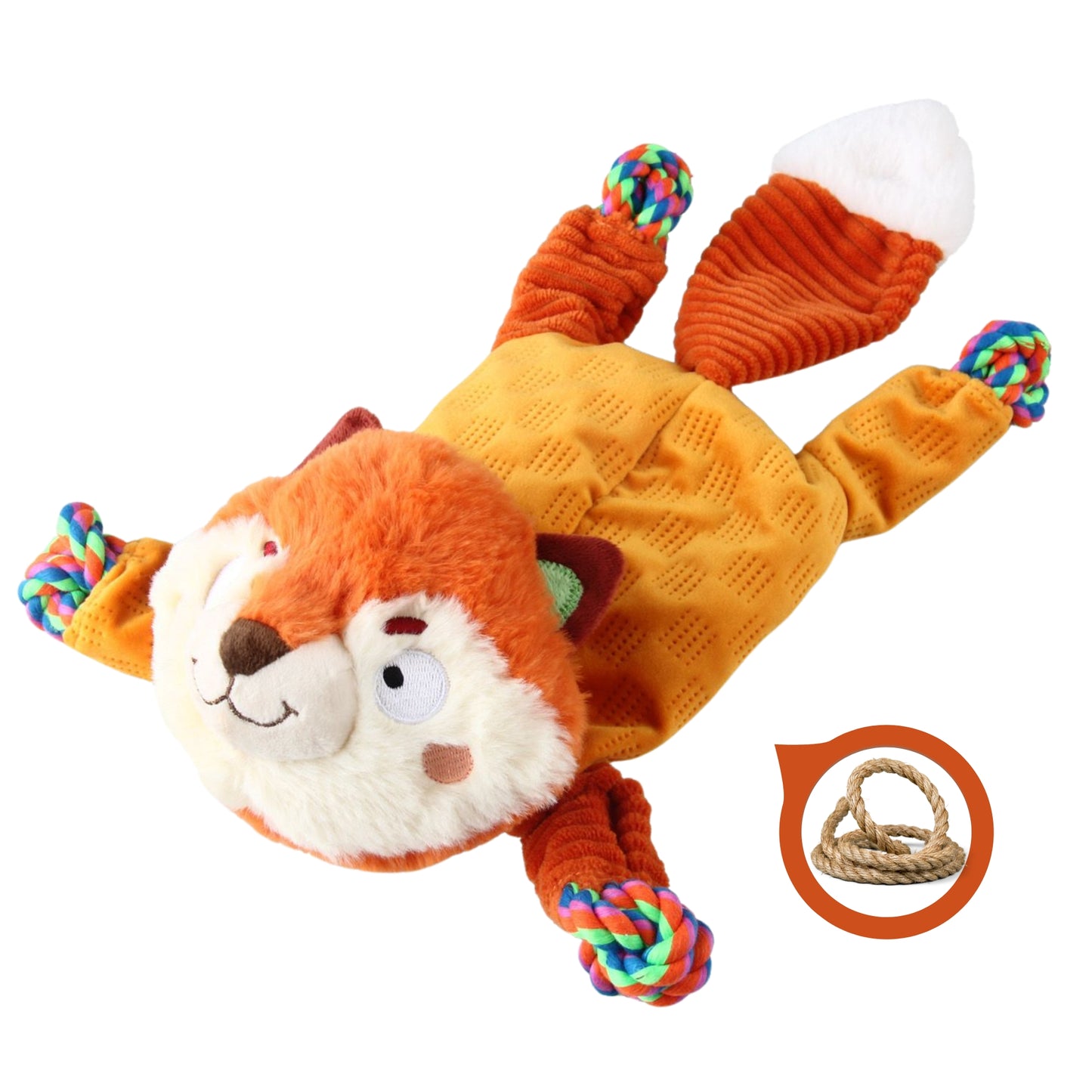 Juguete para perro GIGWI Plush Friendz Fox