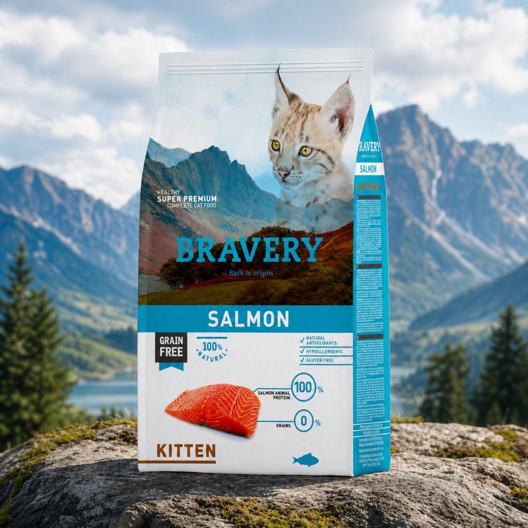 BRAVERY Salmón Kitten 2kg - Cosmos