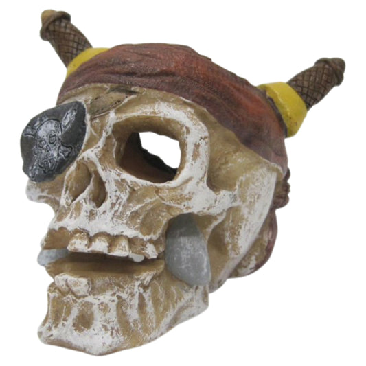 Adorno de Resina – Calavera Pirata - COSMOS