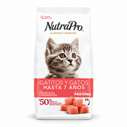Nutra Pro Gatos y Gatitos – Pollo 7.5 kg - Cosmos