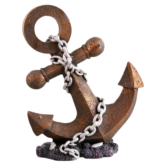 Adorno de Resina – Ancla de Barco Hundido - COSMOS