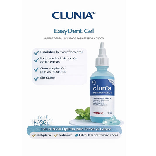 CLUNIA EasyDent Gel – Higiene Bucal para Perros y Gatos - Cosmos