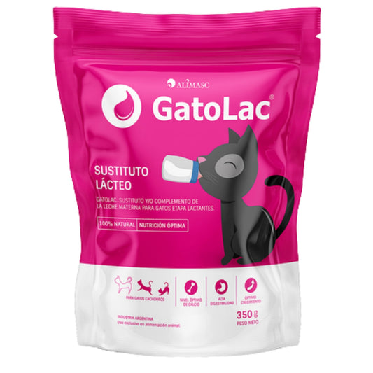 GatoLac – Leche en Polvo para Gatitos | Doypack 350 g con Dosificador