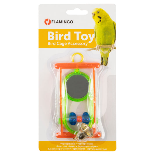 Juguete para Pájaros con Espejo y Campana - COSMOS