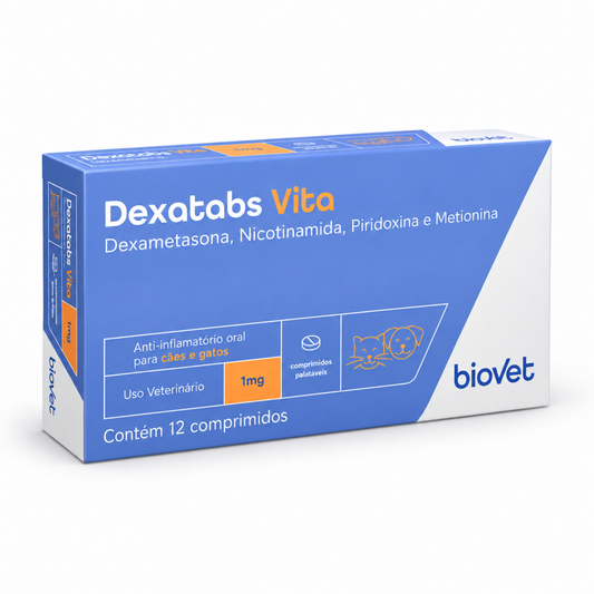 Dexatabs Vita Antiinflamatorio Oral para Perros y Gatos | Biovet