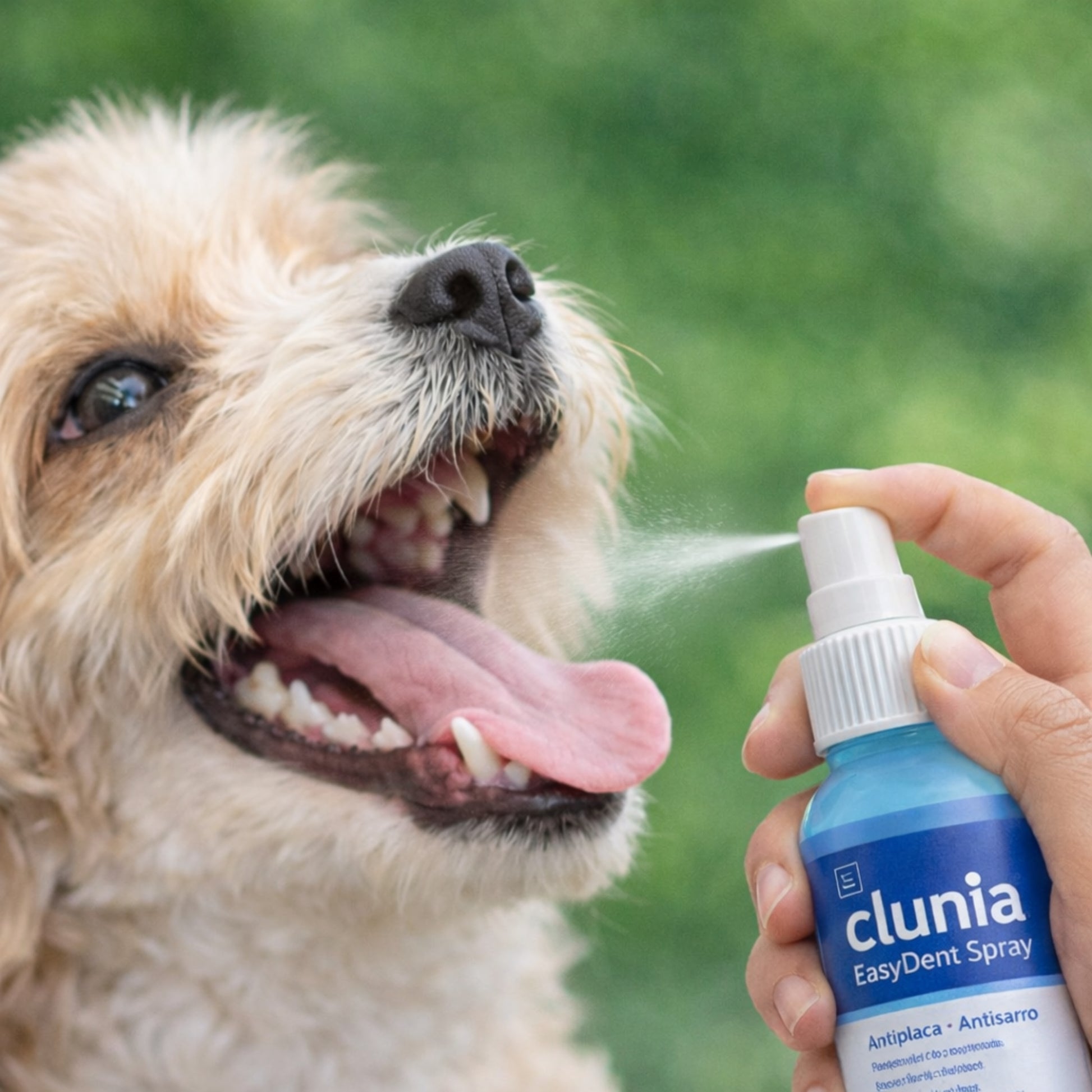 CLUNIA EasyDent Spray - Spray dental para perros y gatos - Cosmos