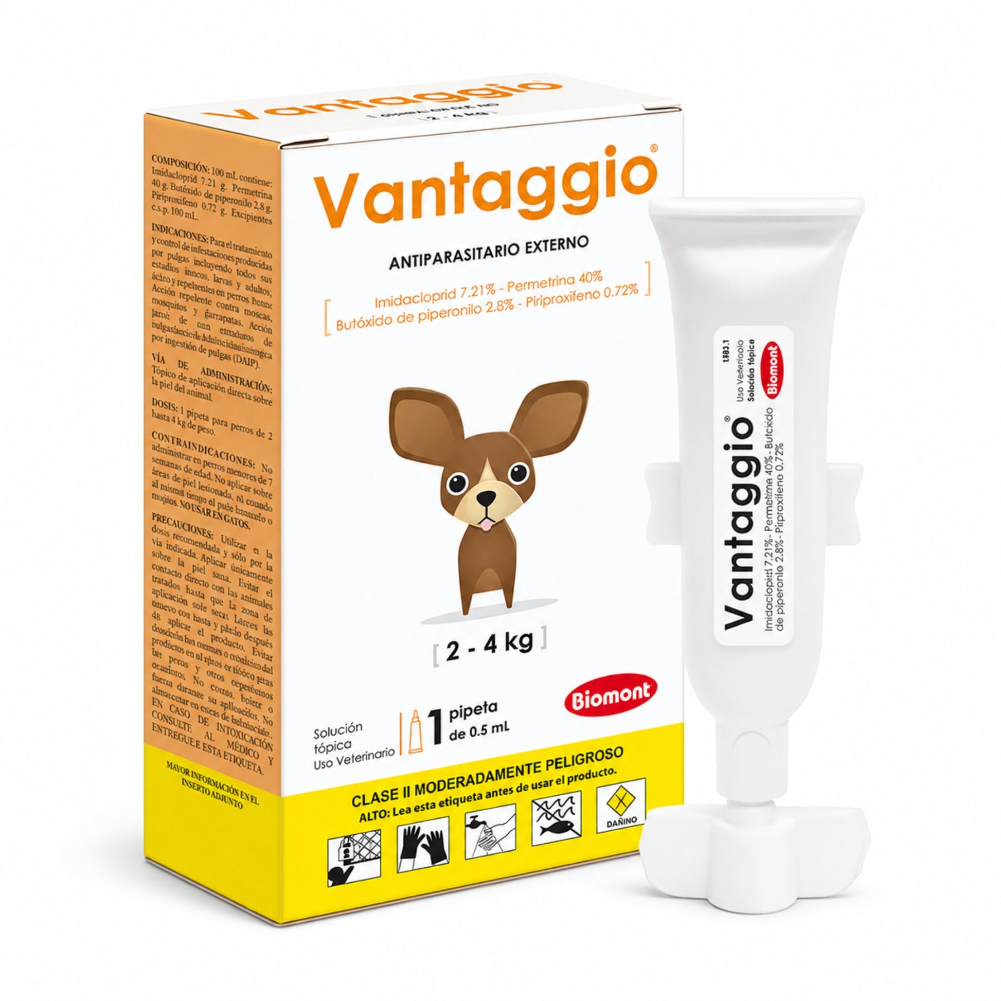 Vantaggio Antiparasitario Externo para Perros - Cosmos