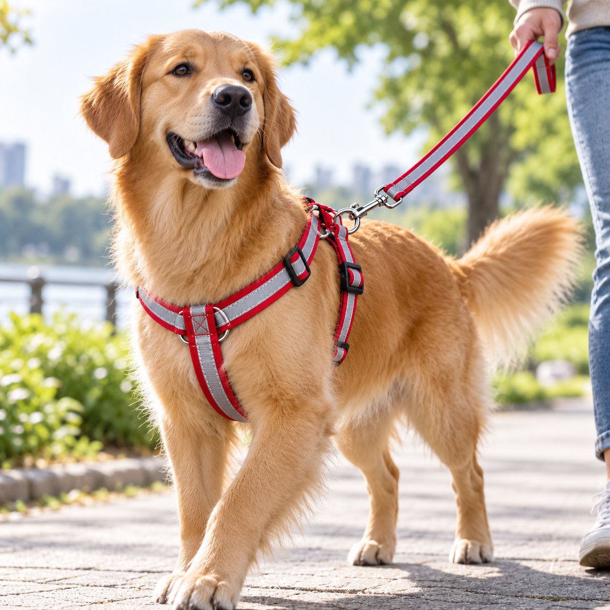 Arnés con Correa para Perro XL Eco - Cosmos