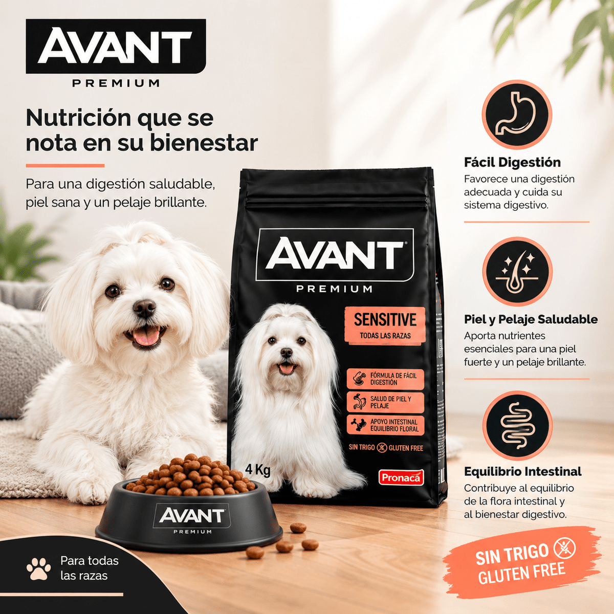 AVANT Sensitive – Para Todas las Razas - Cosmos