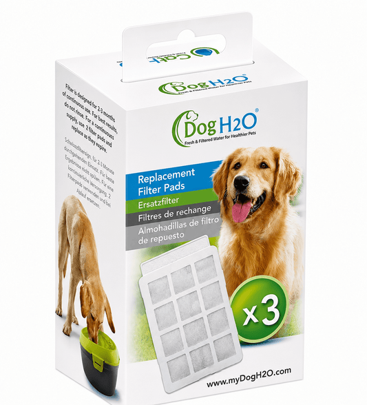 Filtros de Repuesto Dog H2O x3 para Bebedero de Mascotas - Cosmos