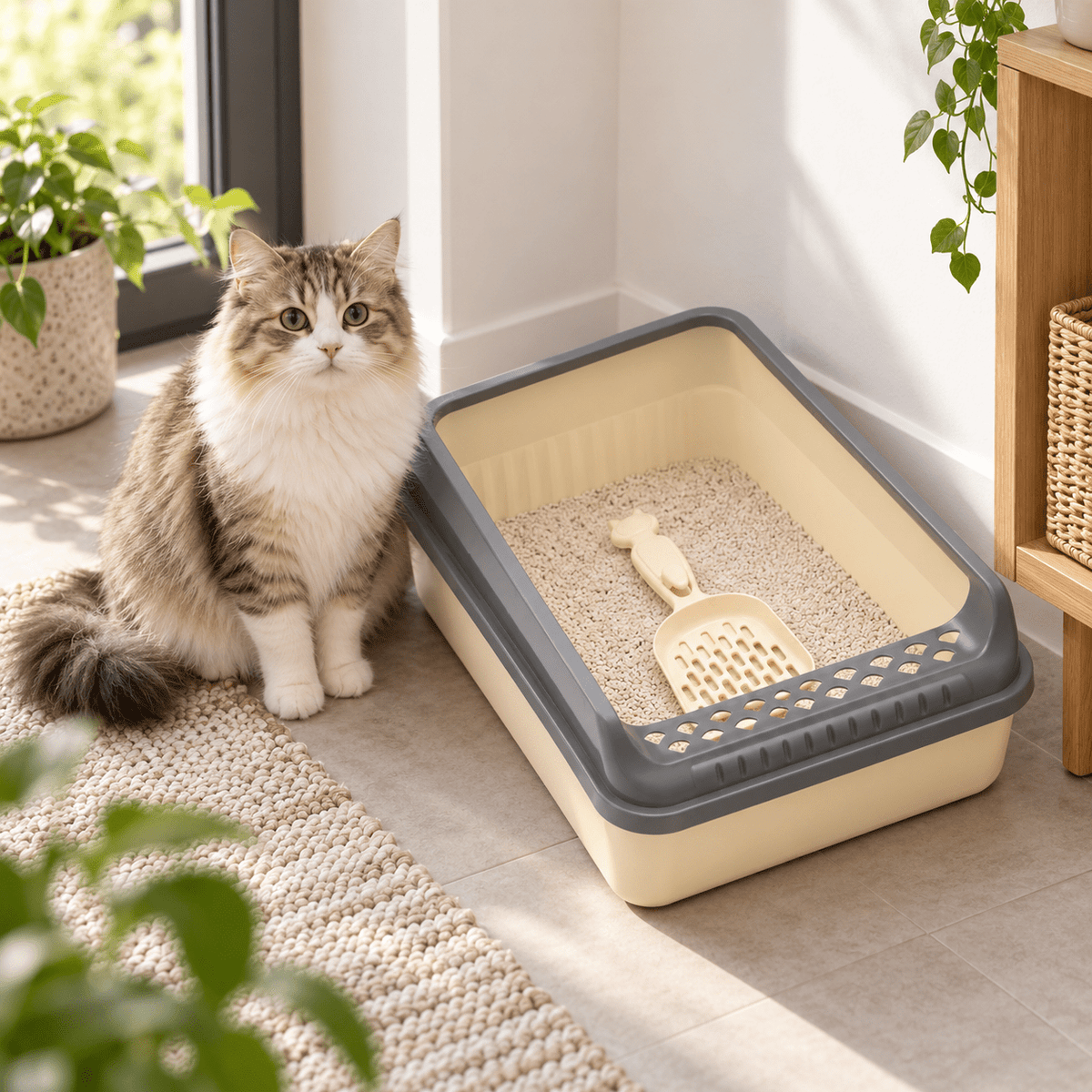 Arenero Abierto para Gatos Standard S - Cosmos