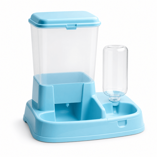 Dispensador de Agua y Alimento para Perros y Gatos - Cosmos