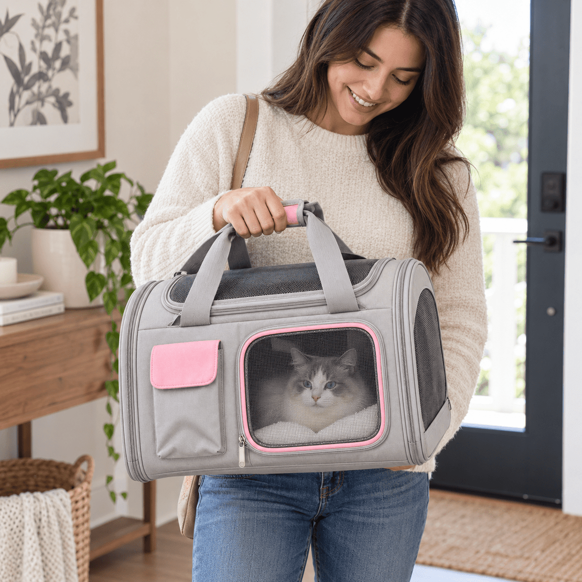 Mochila Transportadora para Perros y Gatos - Cosmos