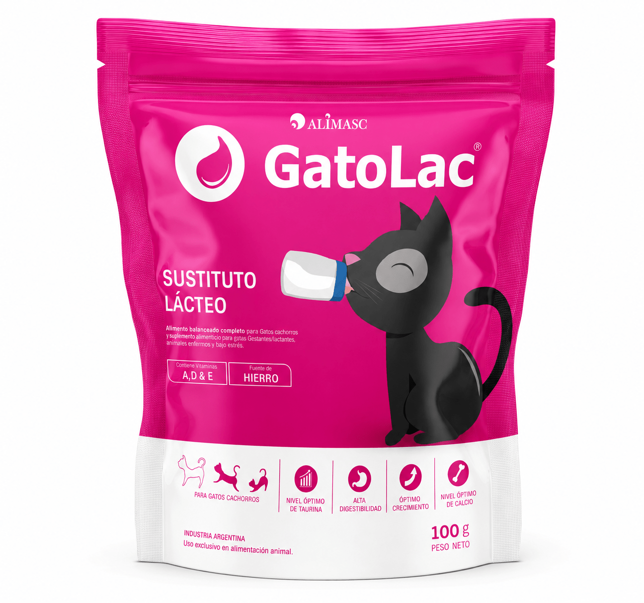 GatoLac – Leche en Polvo para Gatitos | Doypack 100 g - Cosmos