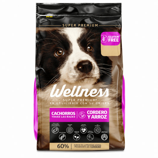 Alimento Premium Wellness Cachorro Cordero - Cosmos