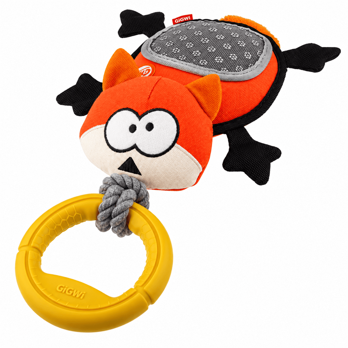 Juguete Zorro con Asa TPR para Perro GiGwi Iron Grip - Cosmos