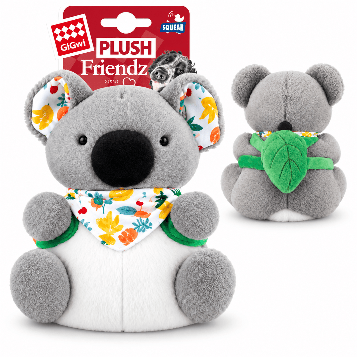 Juguete de Peluche Koala con Sonido para Perro GiGwi Plush Friendz - Cosmos