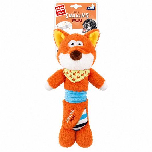Juguete de Peluche Zorro con Sonido para Perro GiGwi Shaking Fun - Cosmos