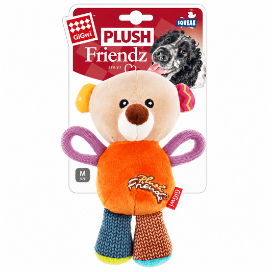 Juguete de Peluche Oso con Sonido para Perro GiGwi Plush Friendz - Cosmos