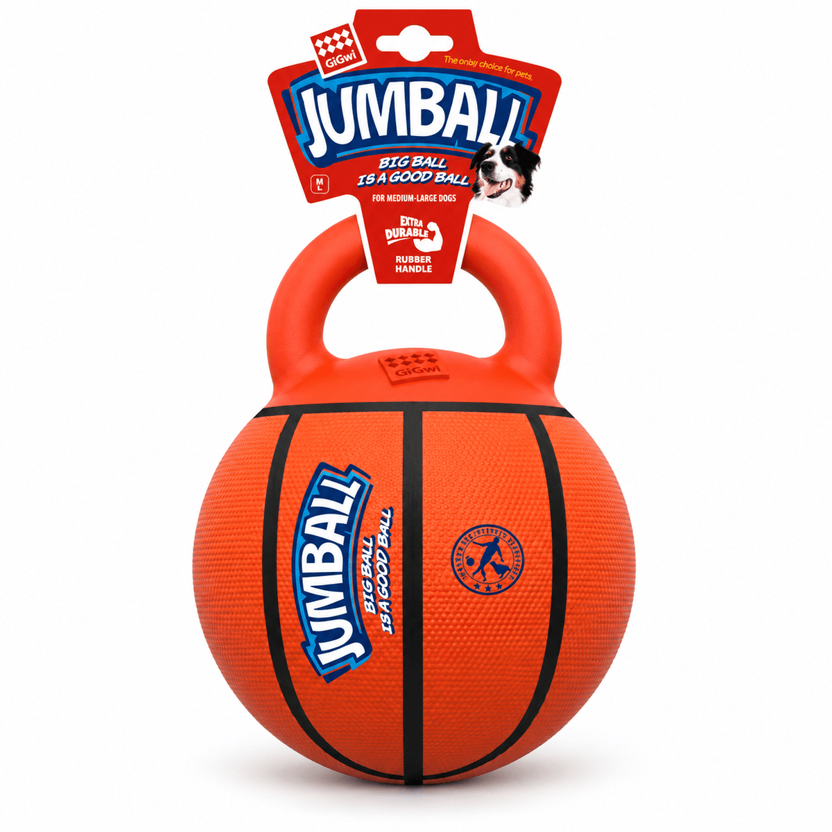 Juguete Pelota con Asa para Perro GiGwi Jumball - Cosmos