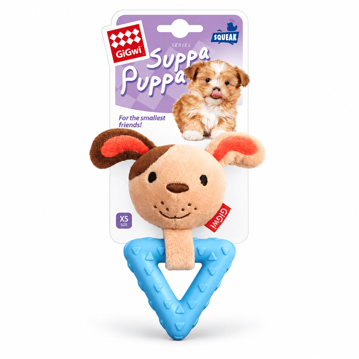 Juguete de Peluche y Caucho con Sonido para Perro GiGwi Suppa Puppa - Cosmos