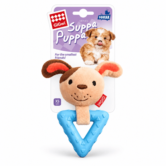 Juguete de Peluche y Caucho con Sonido para Perro GiGwi Suppa Puppa - Cosmos