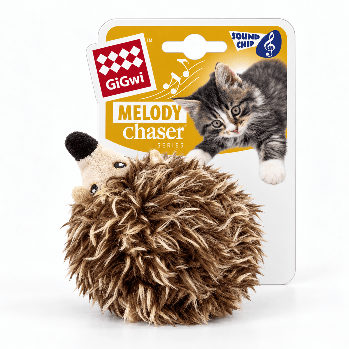 Juguete Erizo con Sonido para Gato GiGwi Melody Chaser - Cosmos