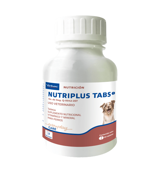 Nutriplus Tabs x 60 Tabletas para Perros | Suplemento Nutricional - Cosmos