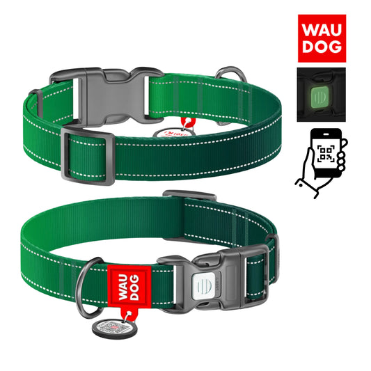 WAUDOG Nylon Collar Reflectivo L 2,5 mm