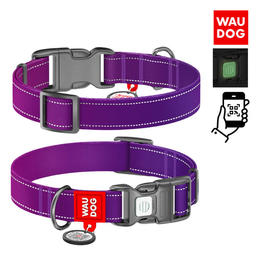 WAUDOG Nylon Collar Reflectivo M 2,0 mm