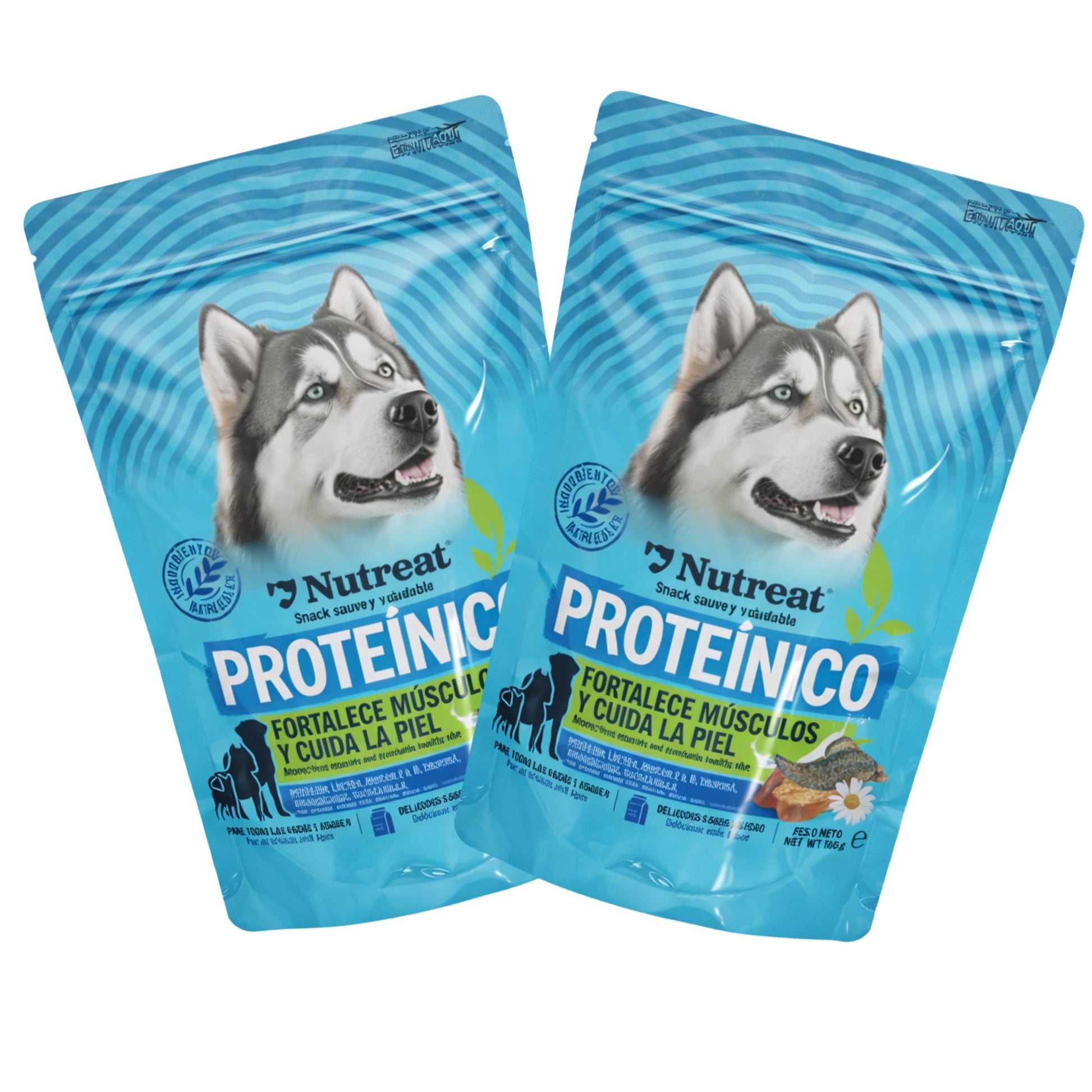 Nutreat Snack Proteínico 2PACK para Perros – Premio Nutritivo y Funcional - Cosmos