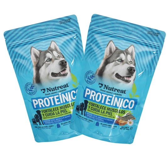 Nutreat Snack Proteínico 2PACK para Perros – Premio Nutritivo y Funcional - Cosmos