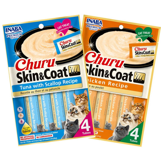 CHURU SKIN & COAT – Recetas de Atún con Vieira / Pollo - Cosmos