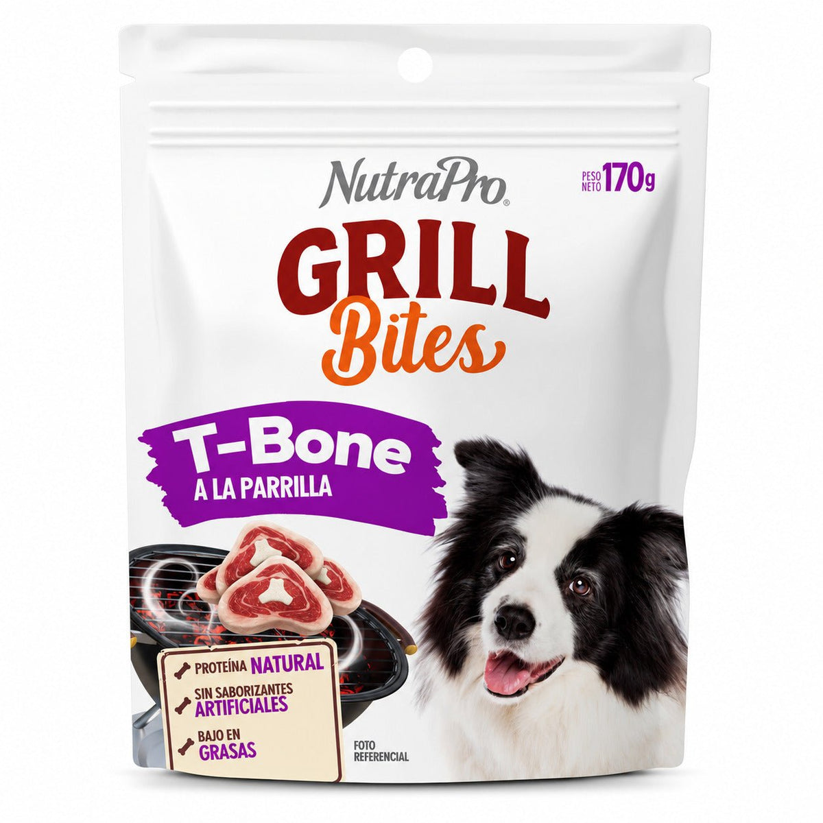 NutraPro Grill Bites - Snacks para Perros - Cosmos