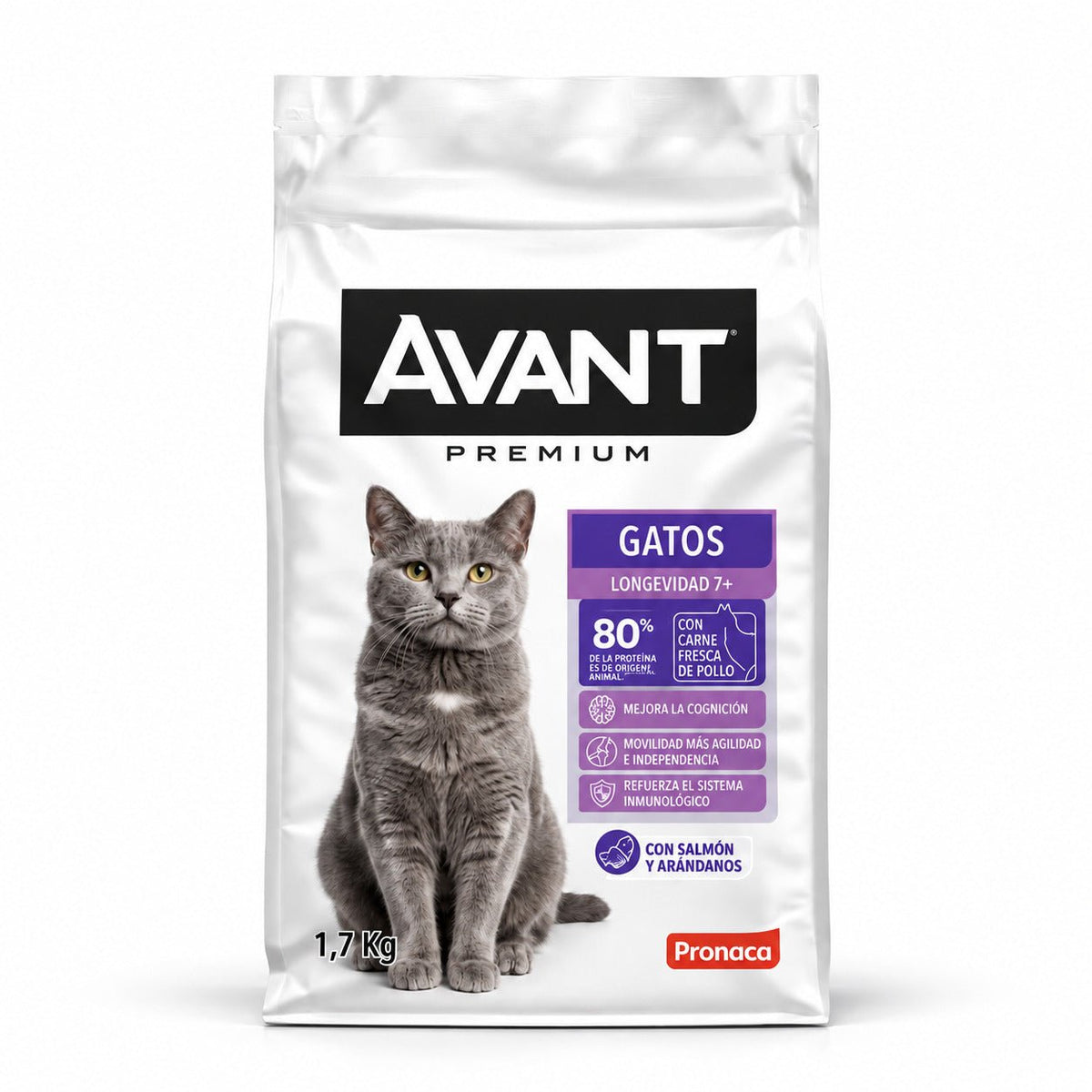 Avant Premium Gatos Longevidad 7+ 1,7 kg - Cosmos