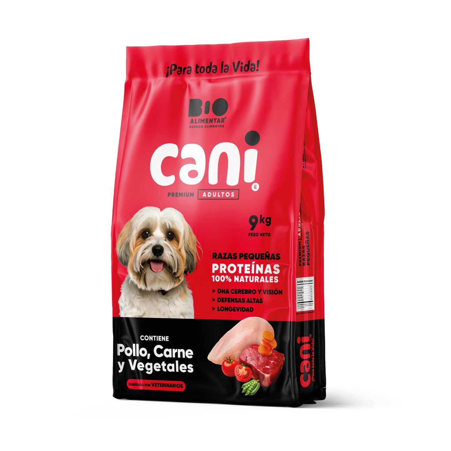 Cani Premium Adultos Razas Pequeñas 9 kg – Proteínas Naturales para Perros - Cosmos