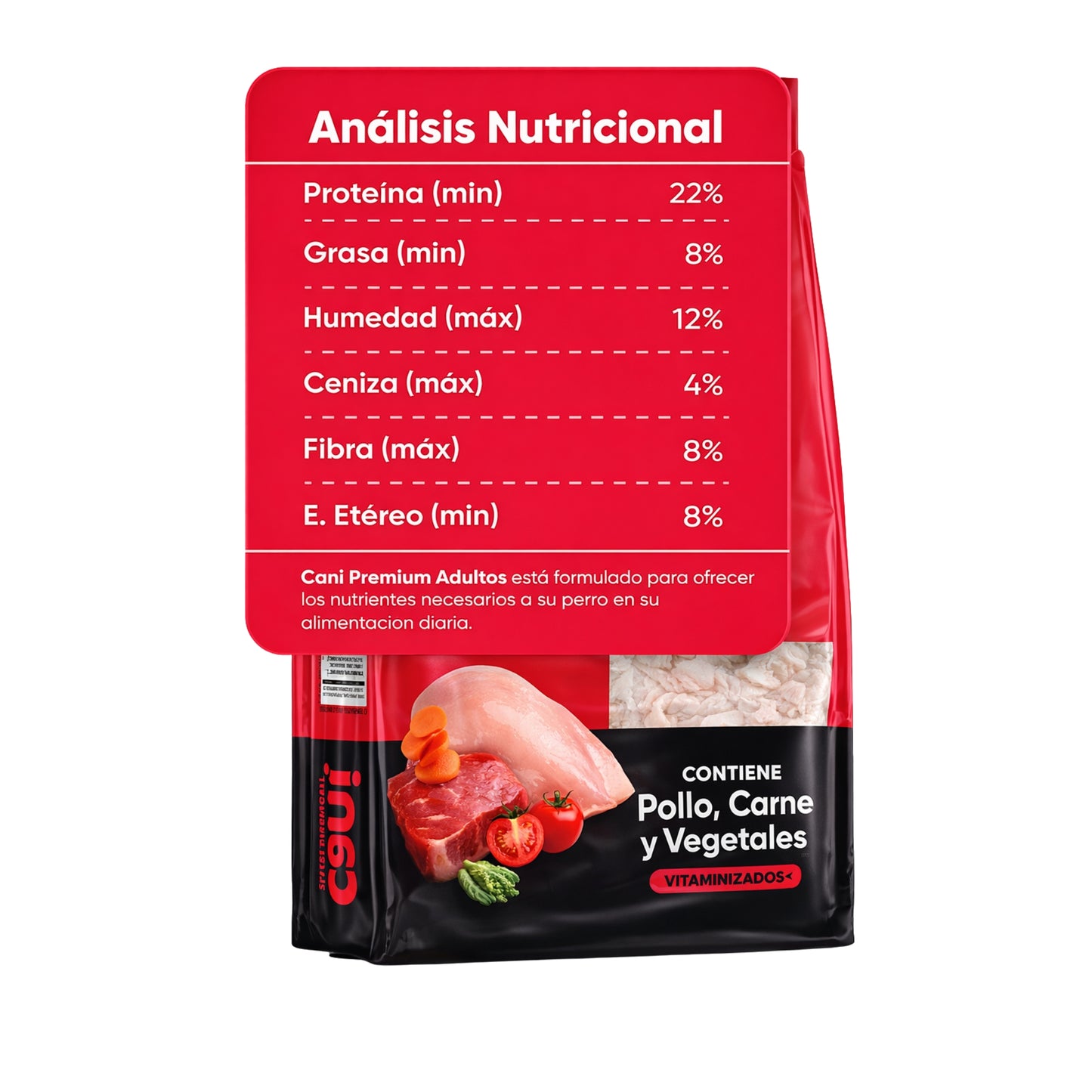 Cani Premium Adultos Razas Pequeñas 9 kg – Proteínas Naturales para Perros - Cosmos