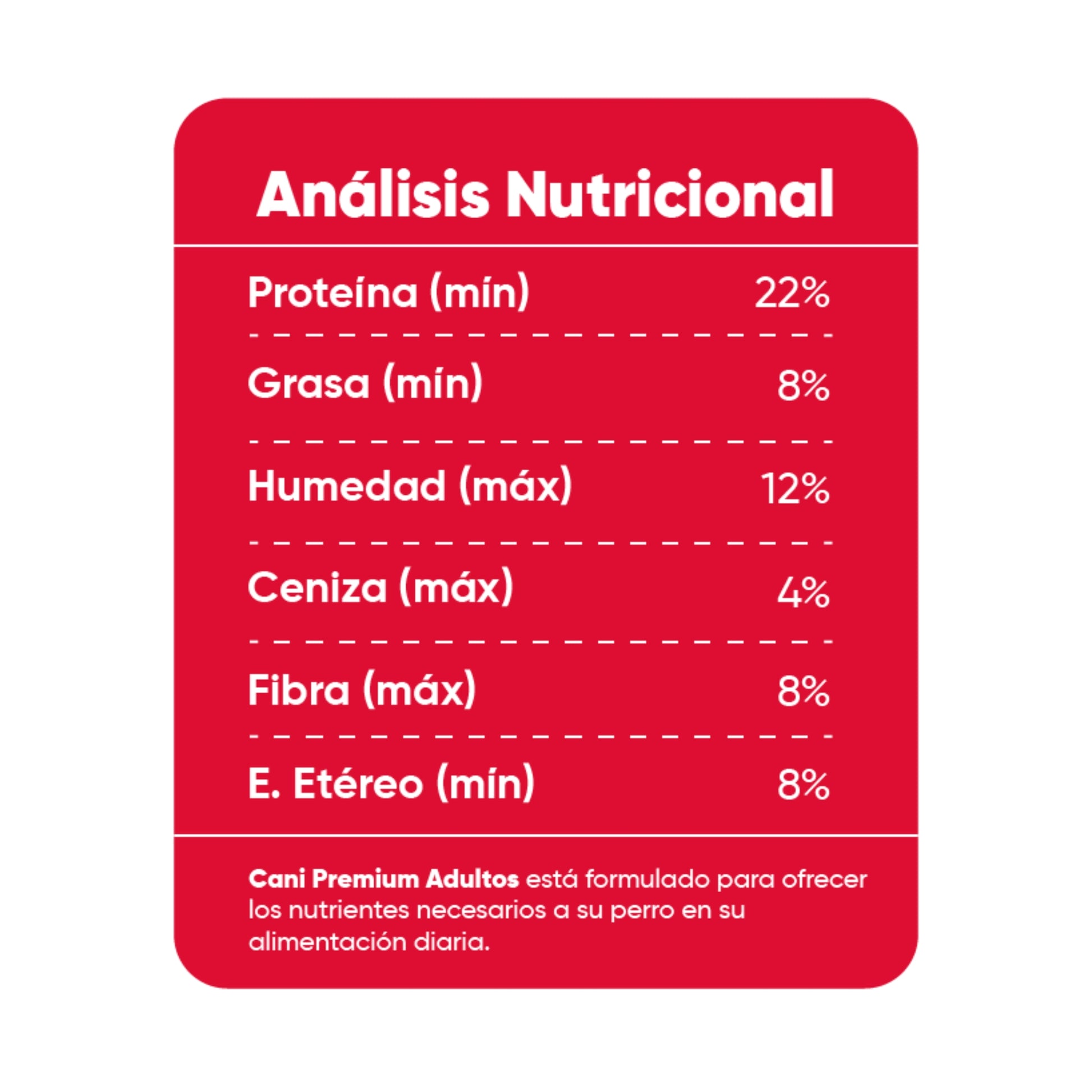 Cani Premium Adultos Razas Medianas y Grandes - Cosmos