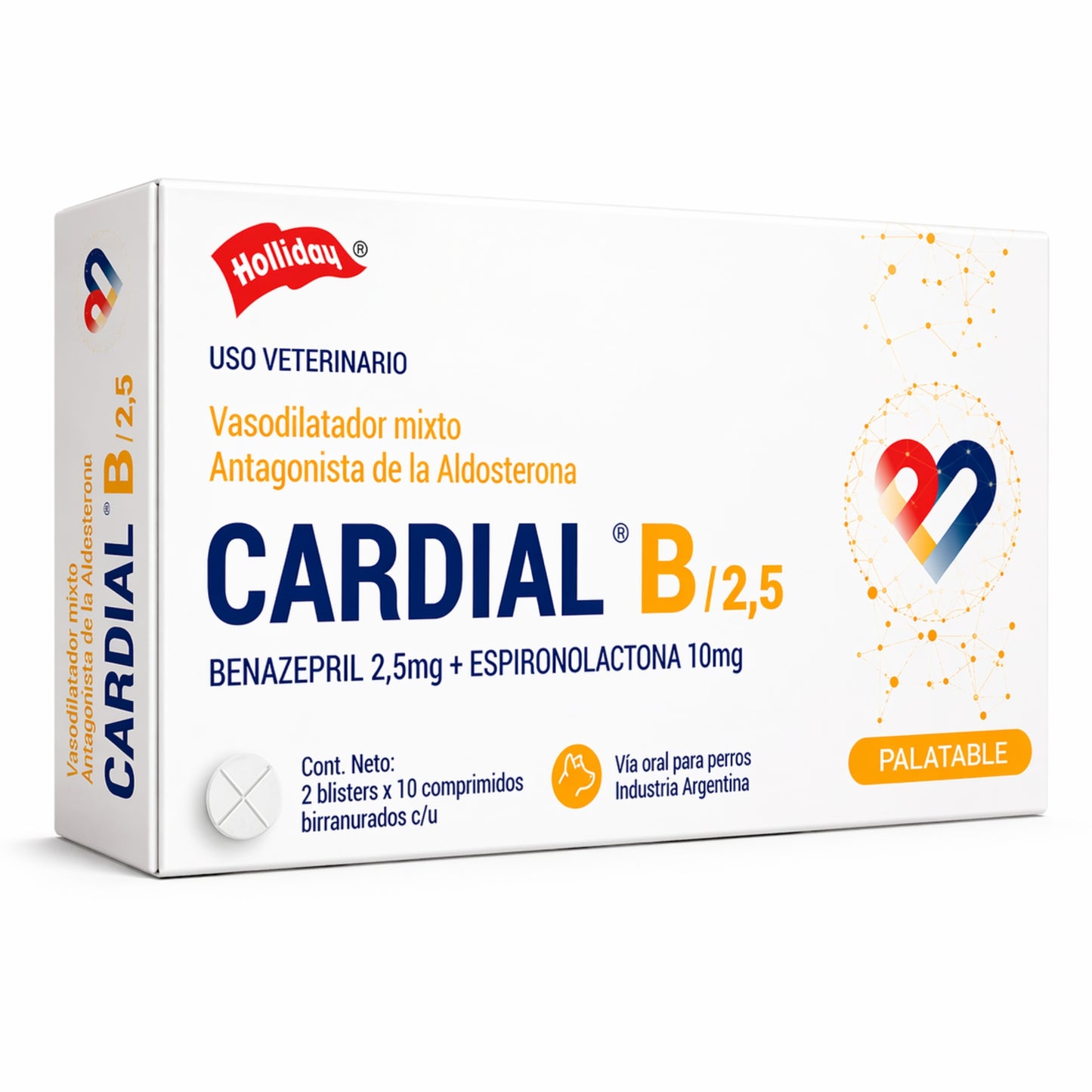 Cardial B® 2.5 mg – Protector cardíaco para perros - Cosmos