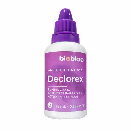 Biobloo Declorex 25 mL – Acondicionador Anticloro para Acuario - Cosmos