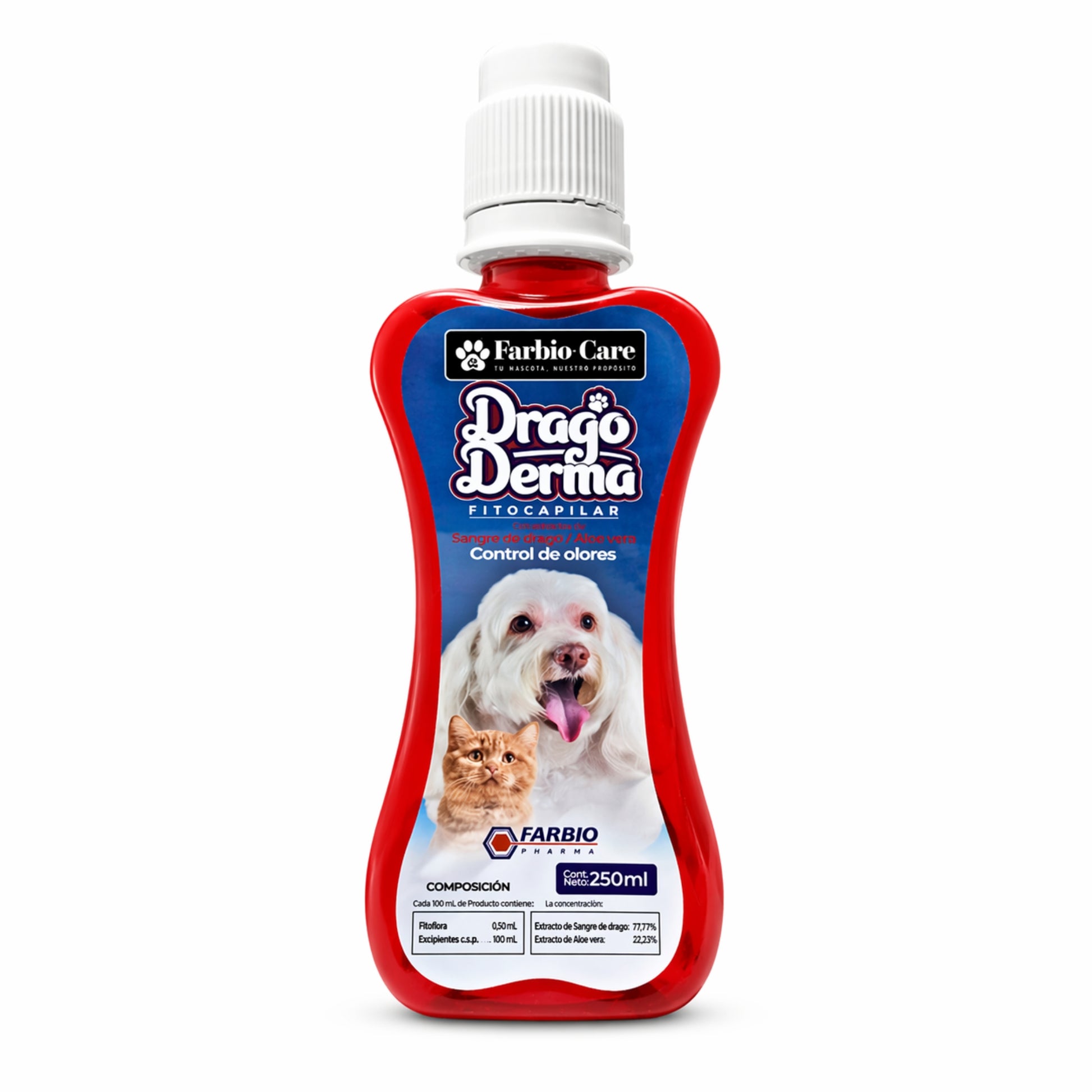 Drago Derma® – Shampoo Dermatológico Natural para Perros y Gatos - Cosmos