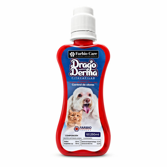 Drago Derma® – Shampoo Dermatológico Natural para Perros y Gatos - Cosmos