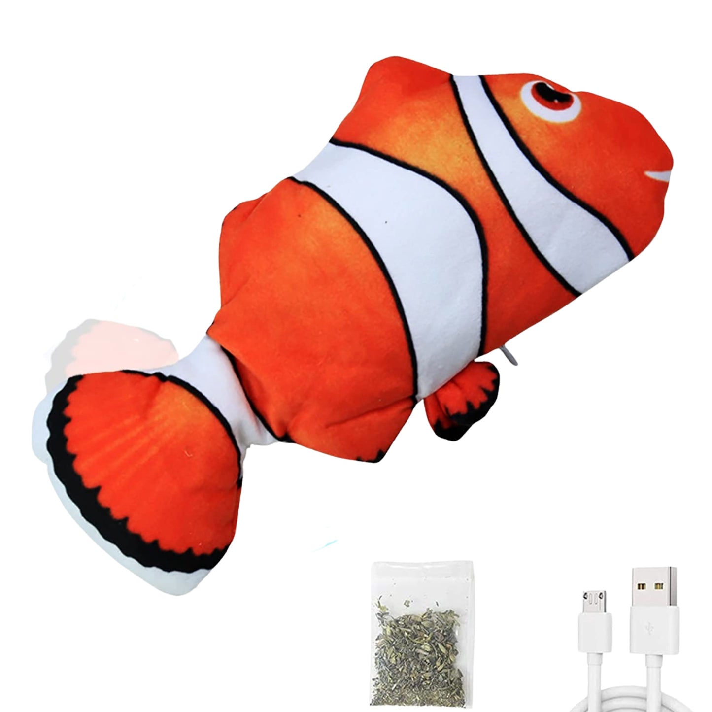 Flippity Fish Recargable con Catnip - COSMOS