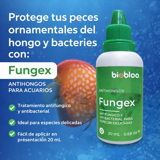 Biobloo Fungex Antihongos para Acuarios 20 mL - Cosmos