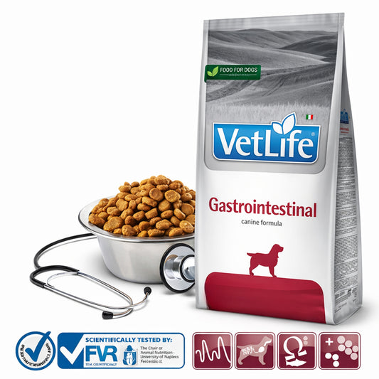 FARMINA Vet Life Gastrointestinal Perro – Dieta veterinaria para el soporte digestivo - Cosmos