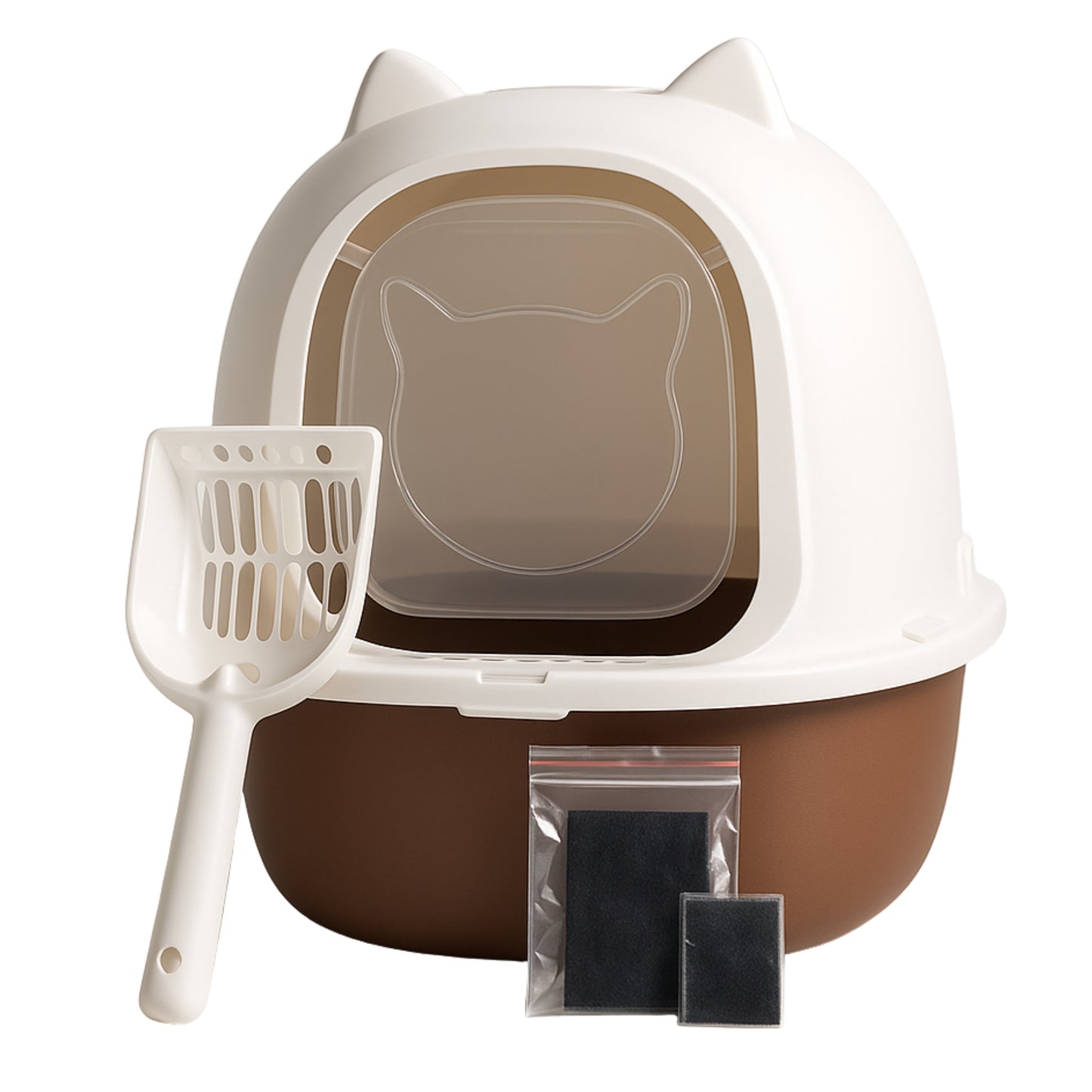 Arenero Igloo para Gatos 53×40 cm - COSMOS